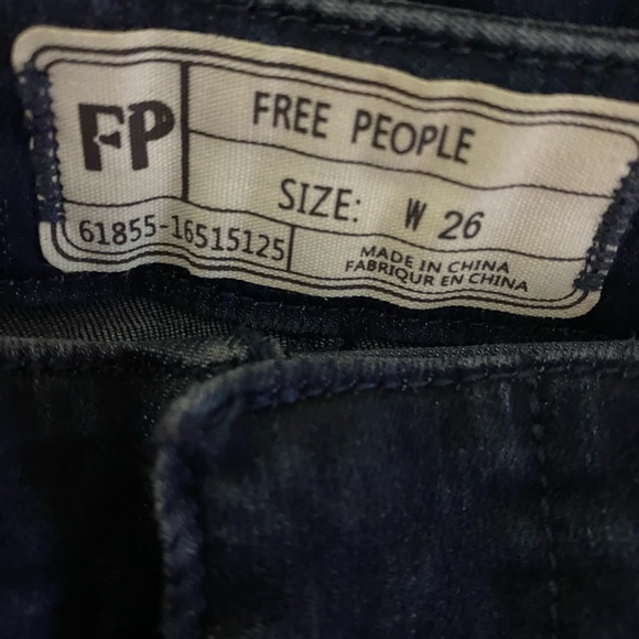 NWT Free People Maddox Denim Super Flare Bell Botto - Picture 9 of 9